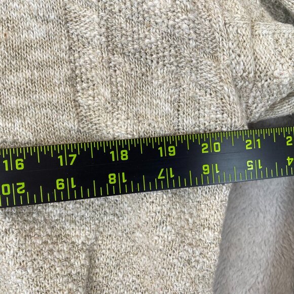 Carmel Mens Sweater Medium Pullover Knit Embroidered Vintage Golfer Argyle Beige - Picture 4 of 13